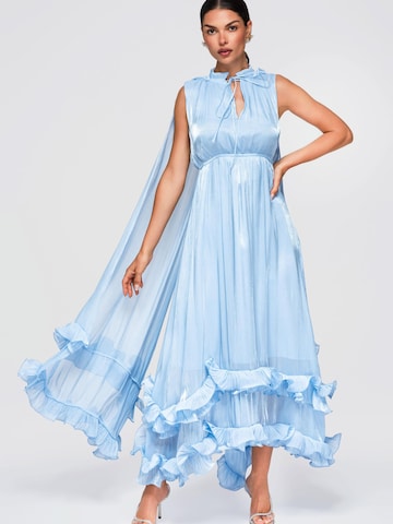 Ombre Abendkleid‌‌‌‌‌‌ in Blau