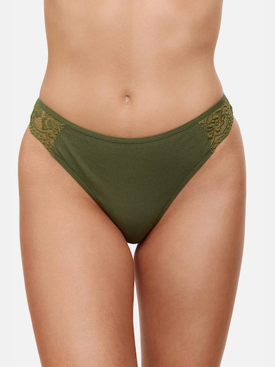 Tazzio Tanga 'F913' en L en beige / azul oscuro / gris claro / oliva / rojo vivo / negro / blanco, Vista del producto