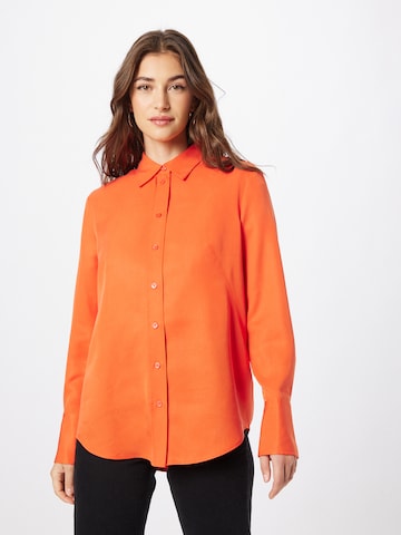 Calvin Klein - Blusa en naranja: frente