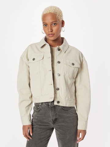 Veste mi-saison Urban Classics en beige : devant