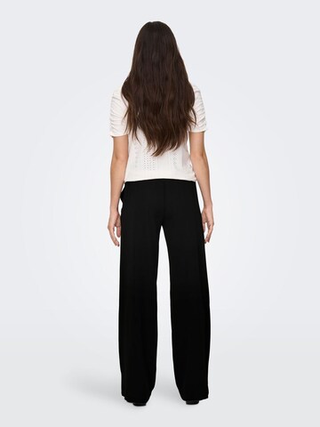 Only Maternity Wide leg Pants 'Mama Palazzo' in Black