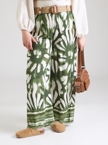 Z-One Loose fit Pants 'Ce44cili' in Green: front