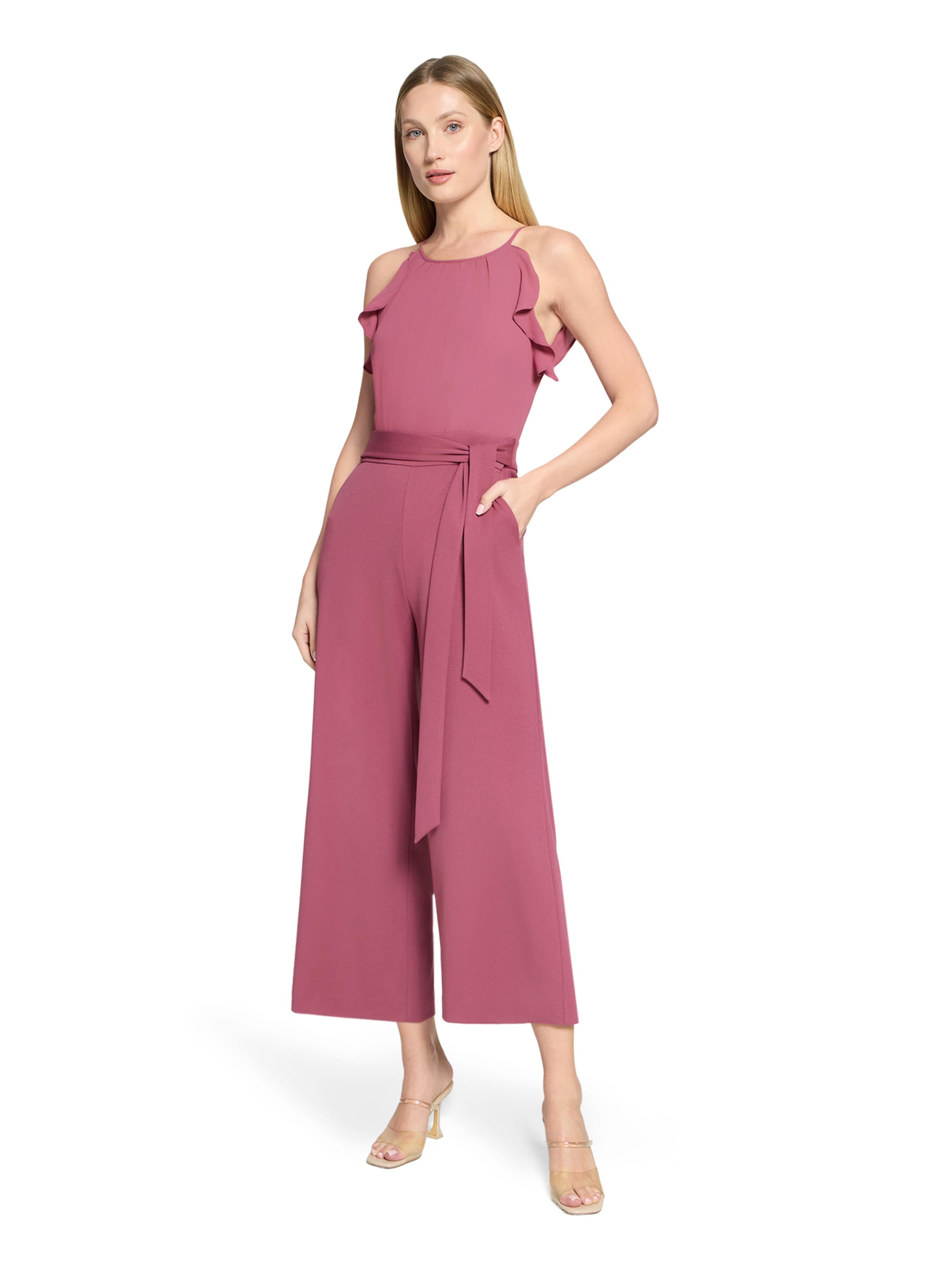 Vera Mont Jumpsuit in Red