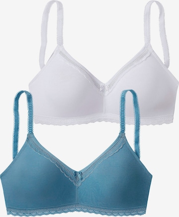 NUANCE Bra in Blue: front