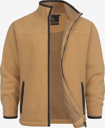 INDICODE JEANS Übergangsjacke 'INEmilos' in Beige: Vorderseite