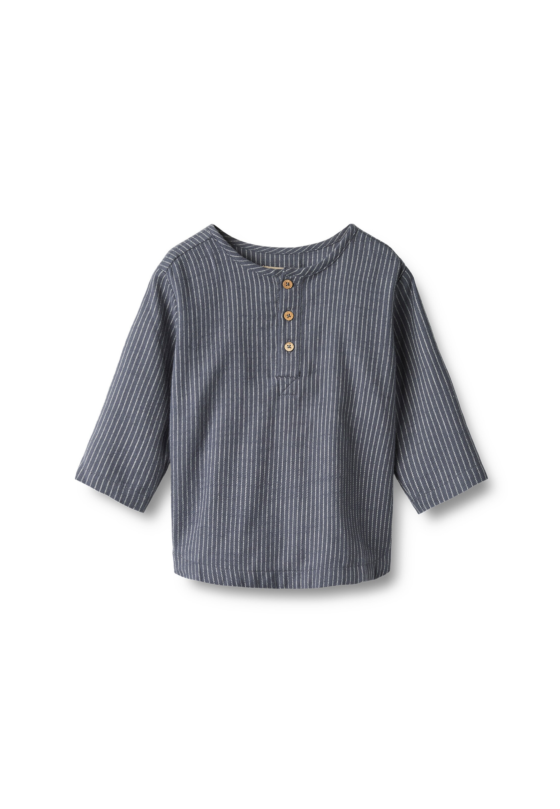 WHEAT Shirt 'Bjørk' in Grey: front