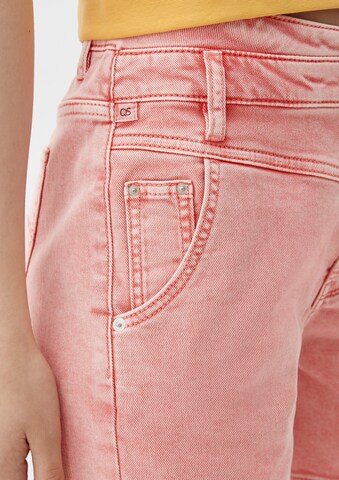 QS Regular Jeans in Roze