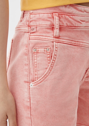 QS Regular Jeans i rosa