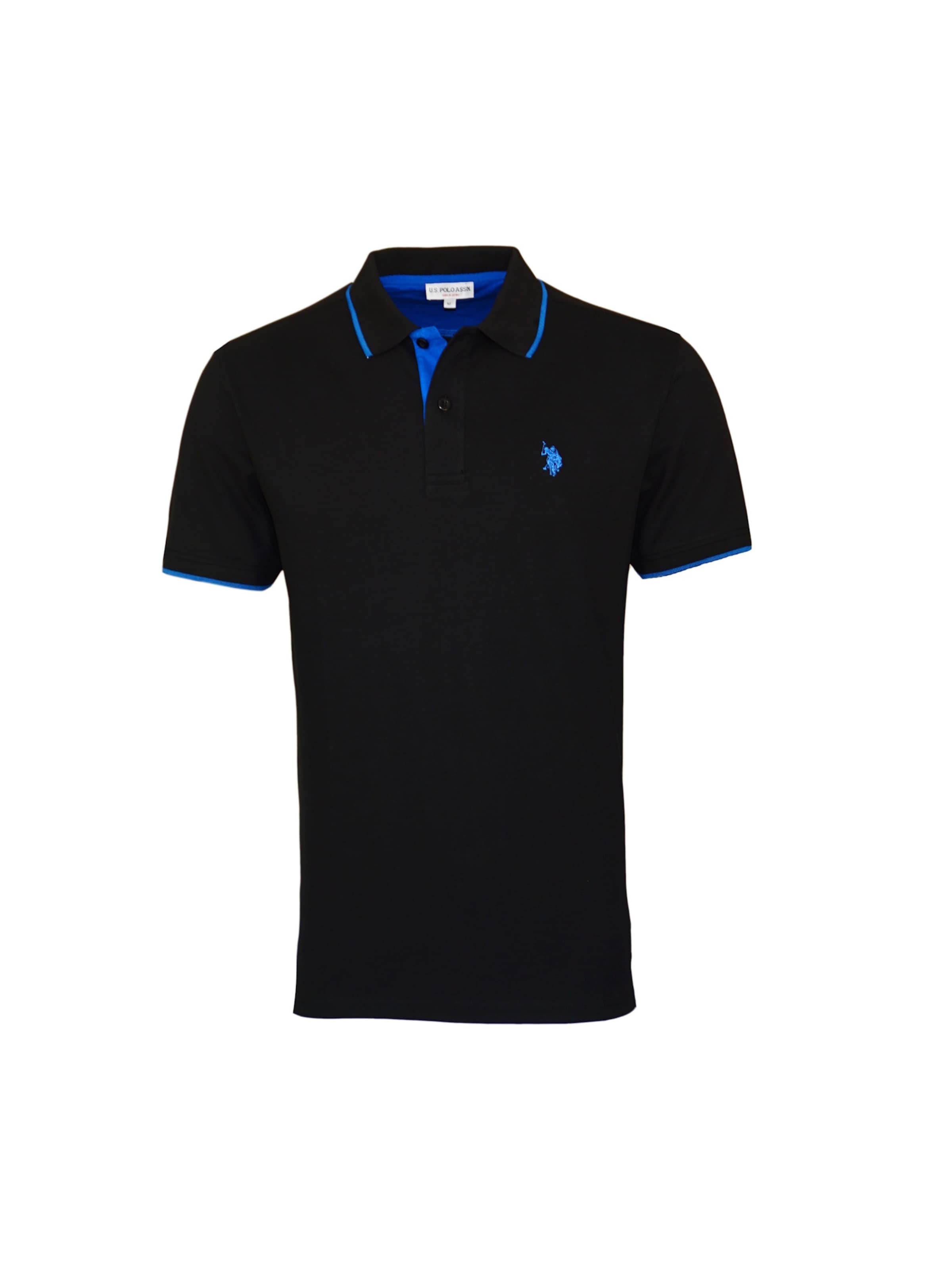 T-Shirt U.S. POLO ASSN. en noir : devant