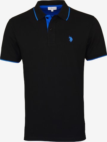 T-Shirt U.S. POLO ASSN. en noir : devant