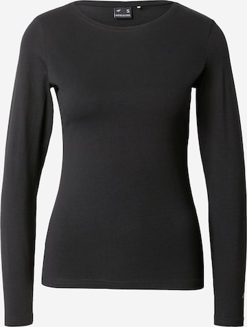 4F Performance Shirt 'F167' in Black: front