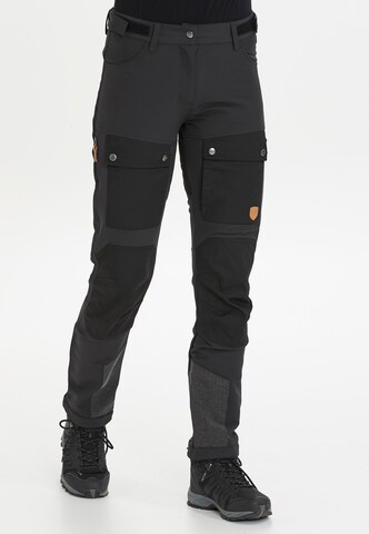 Whistler Regular Outdoorbroek 'ANISSY;' in Grijs: voorkant