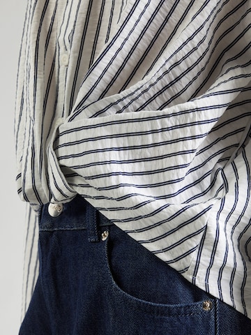 JDY Bluse 'JDYBARBARA' in Weiß