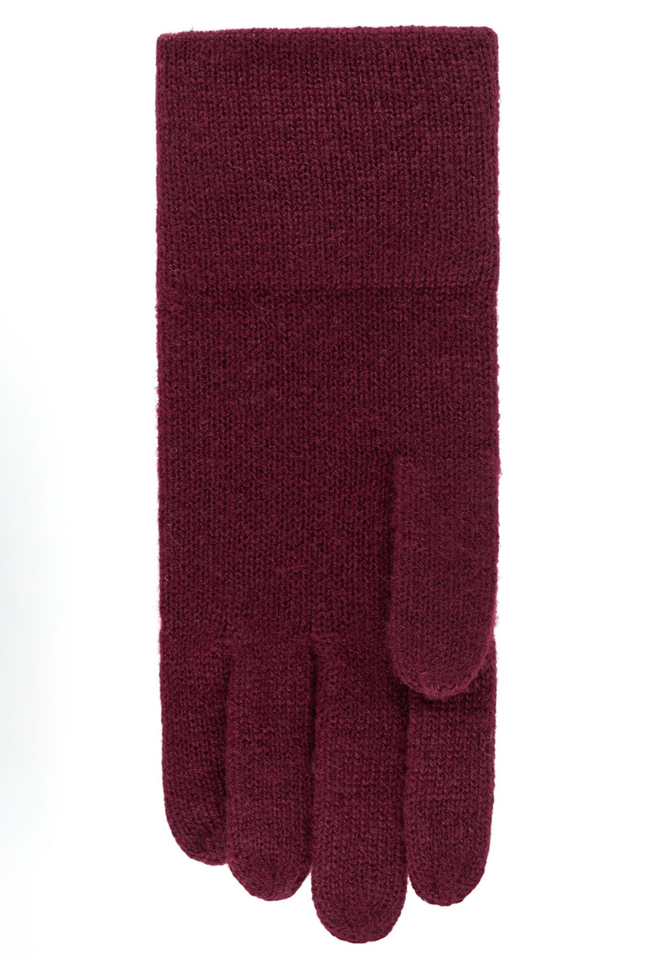 Roeckl Vingerhandschoenen 'PURE CASHMERE' in Rood