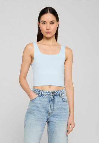 Top di Urban Classics in blu: frontale