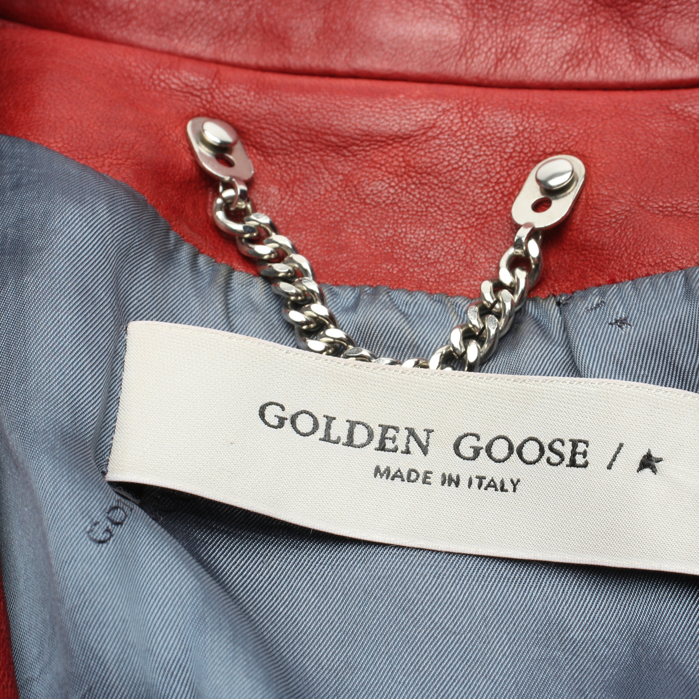 Golden Goose Jacket & Coat in XS in Red