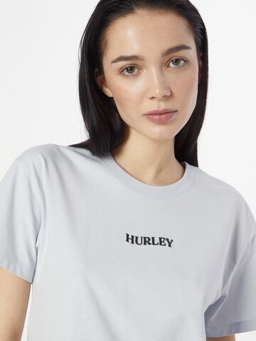 Hurley Функциональная футболка в Синий