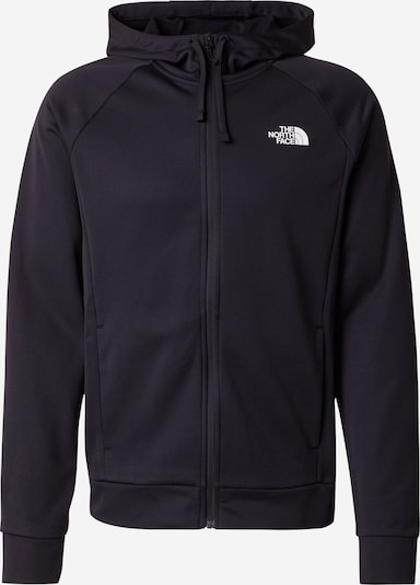 THE NORTH FACE Toiminnallinen fleecetakki 'REAXION 2.0' värissä musta / valkoinen, Tuotenäkymä