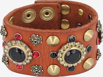 Bracelet Campomaggi en marron : devant