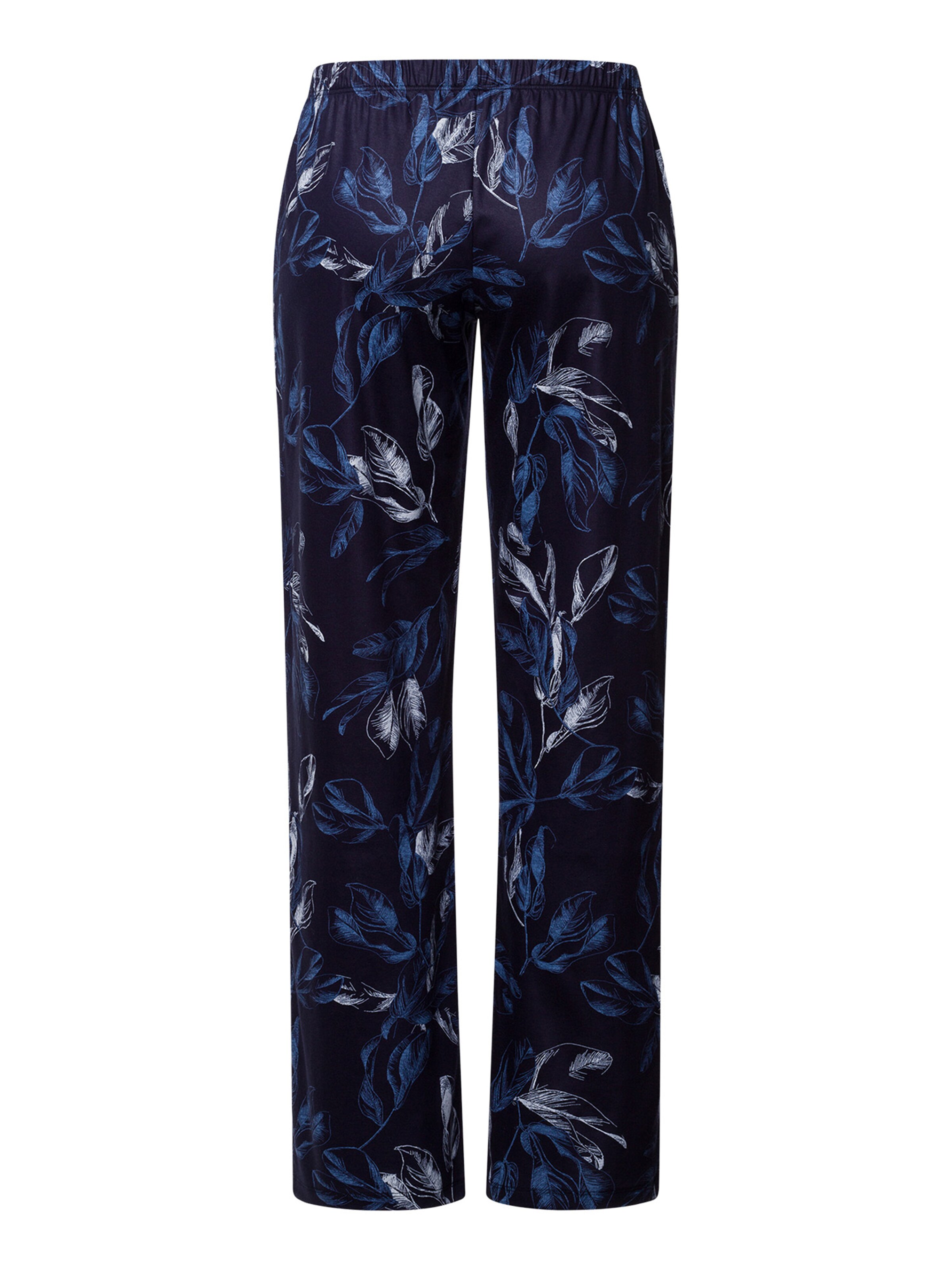 Hanro Pyjamabroek ' Loungy Nights ' in Blauw