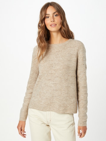 ONLY Pullover 'Lolli' i beige: forside