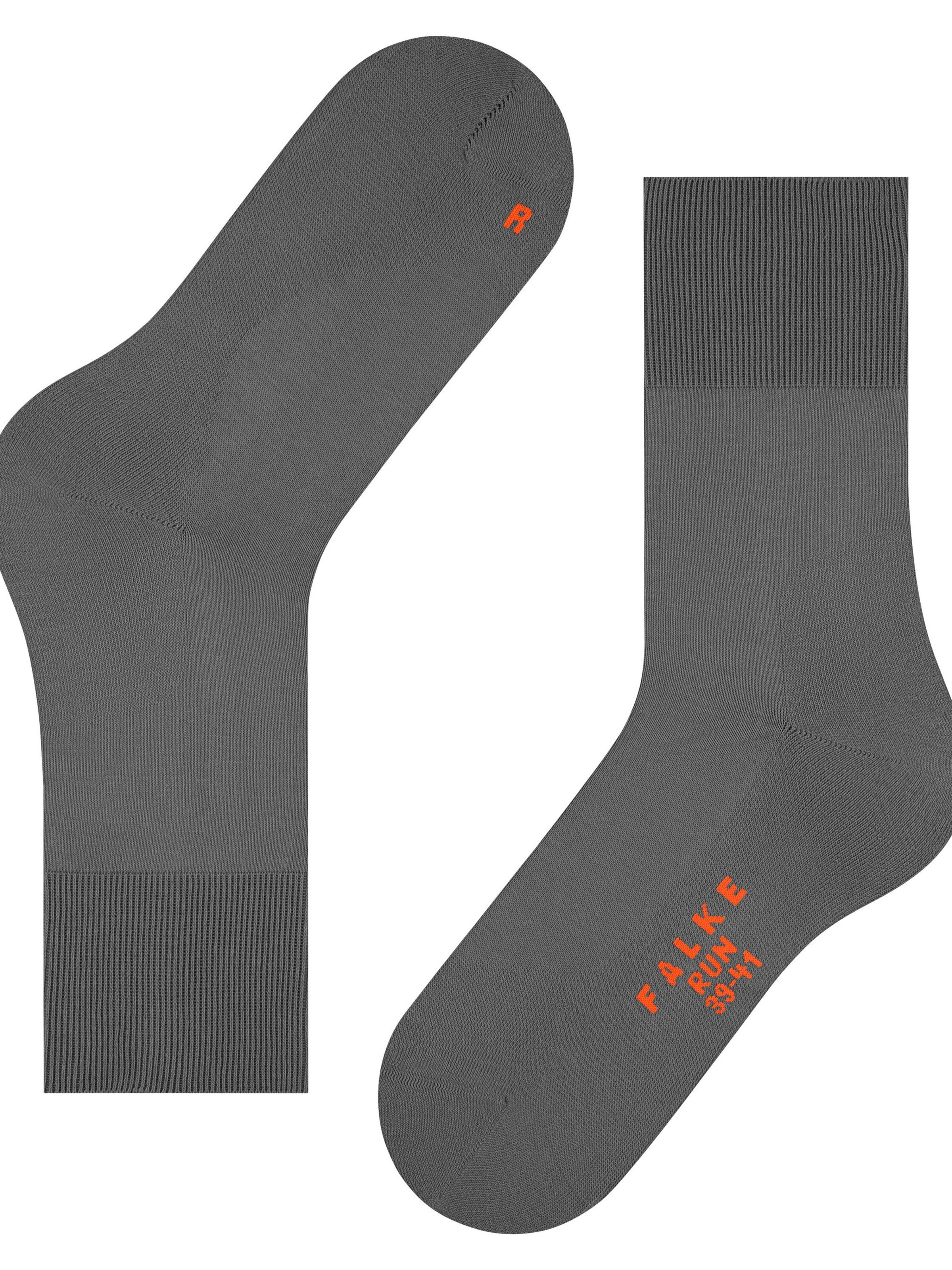 FALKE Socken 'Run'‌‌‌‌‌‌ in Grau