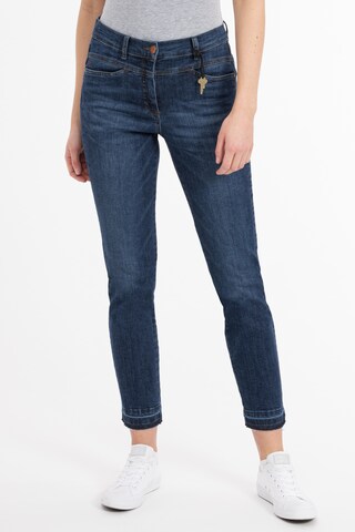 Recover Pants Slimfit Jeans 'Alba' in Blauw: voorkant
