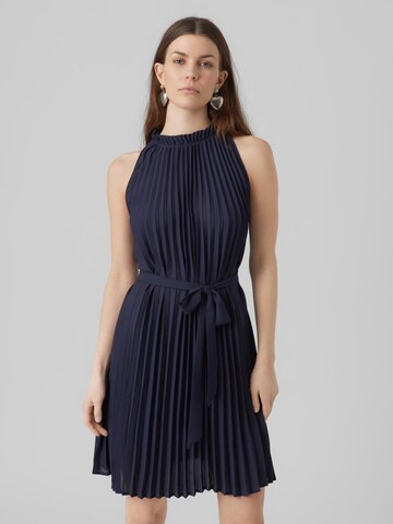 Robe de cocktail 'SARA' VERO MODA en bleu : devant