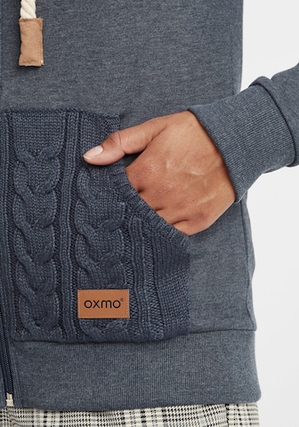 Oxmo Sweatvest 'Matilda' in Blauw