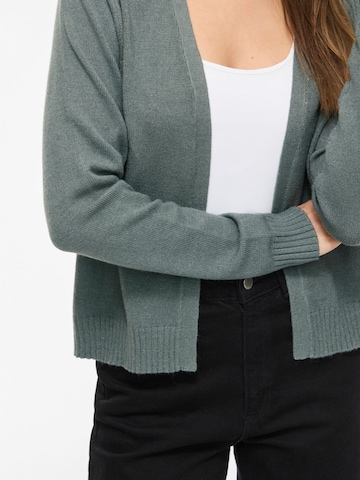 VILA Strickjacke in Grau