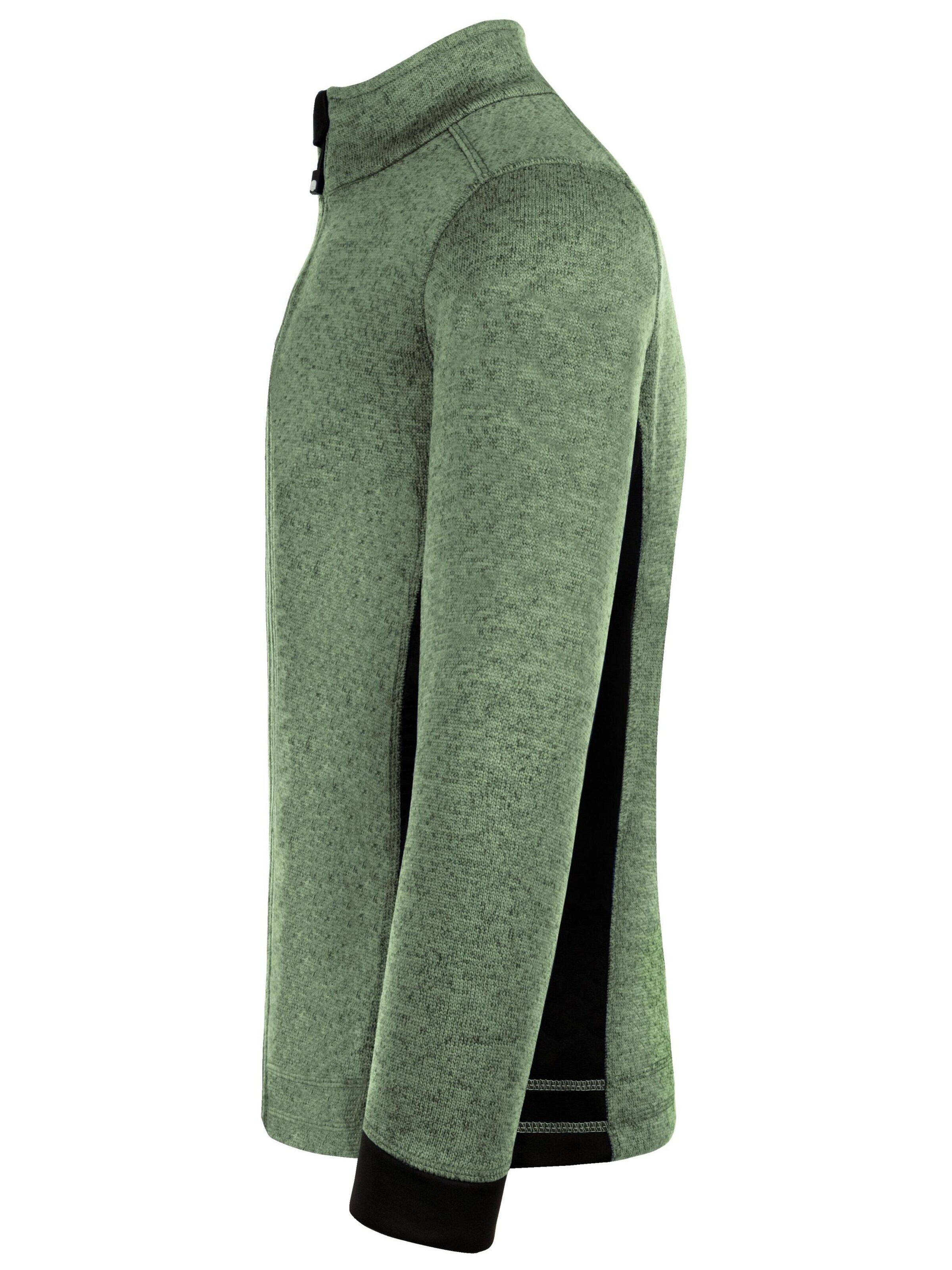 normani Functionele fleece jas 'Tathlina' in Groen