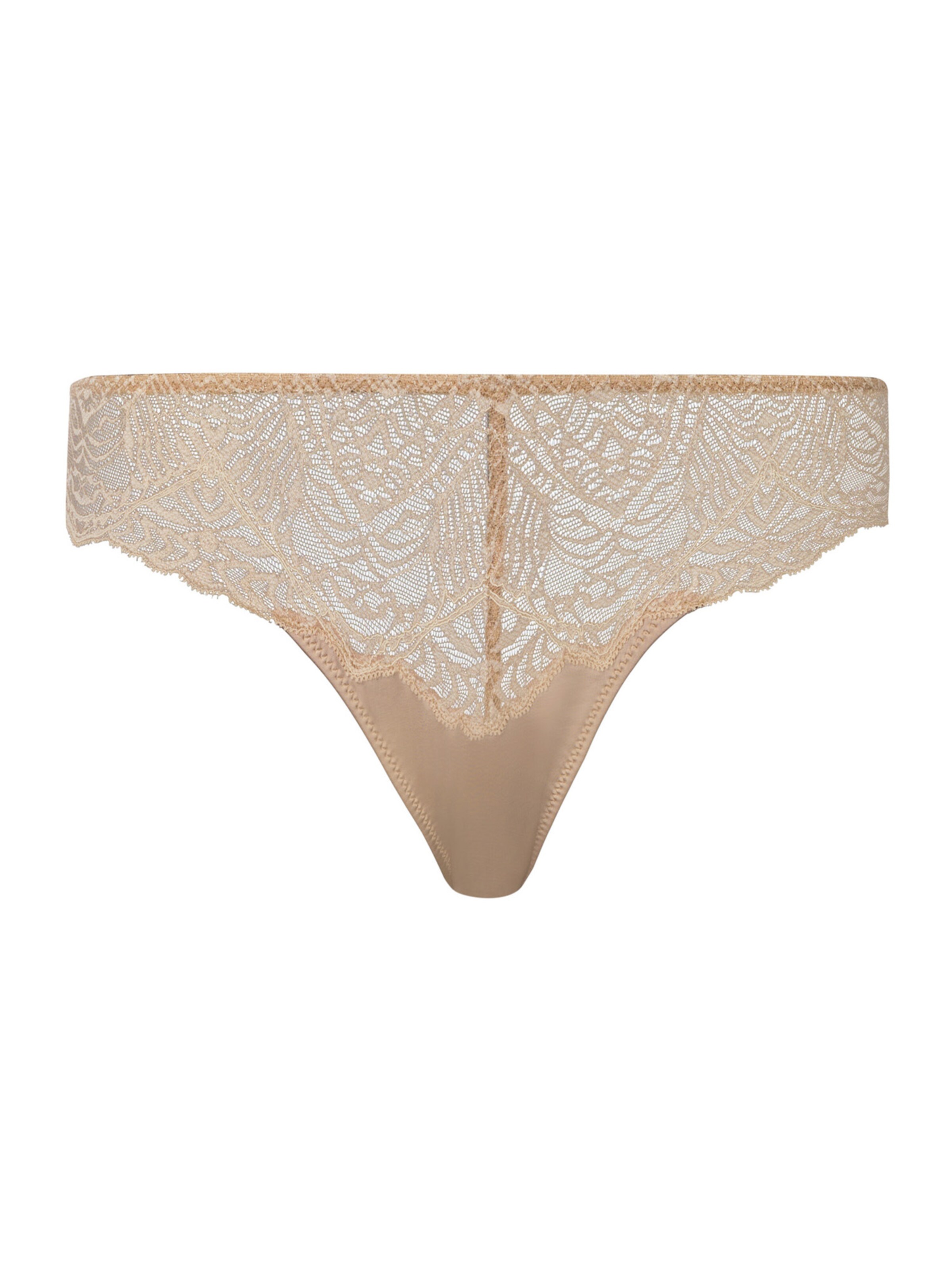 Hanro Slip ' Josephine ' in Beige: front