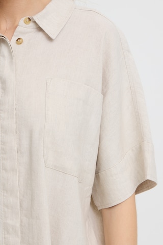 Pulz Blouse 'PZLuca' in Beige