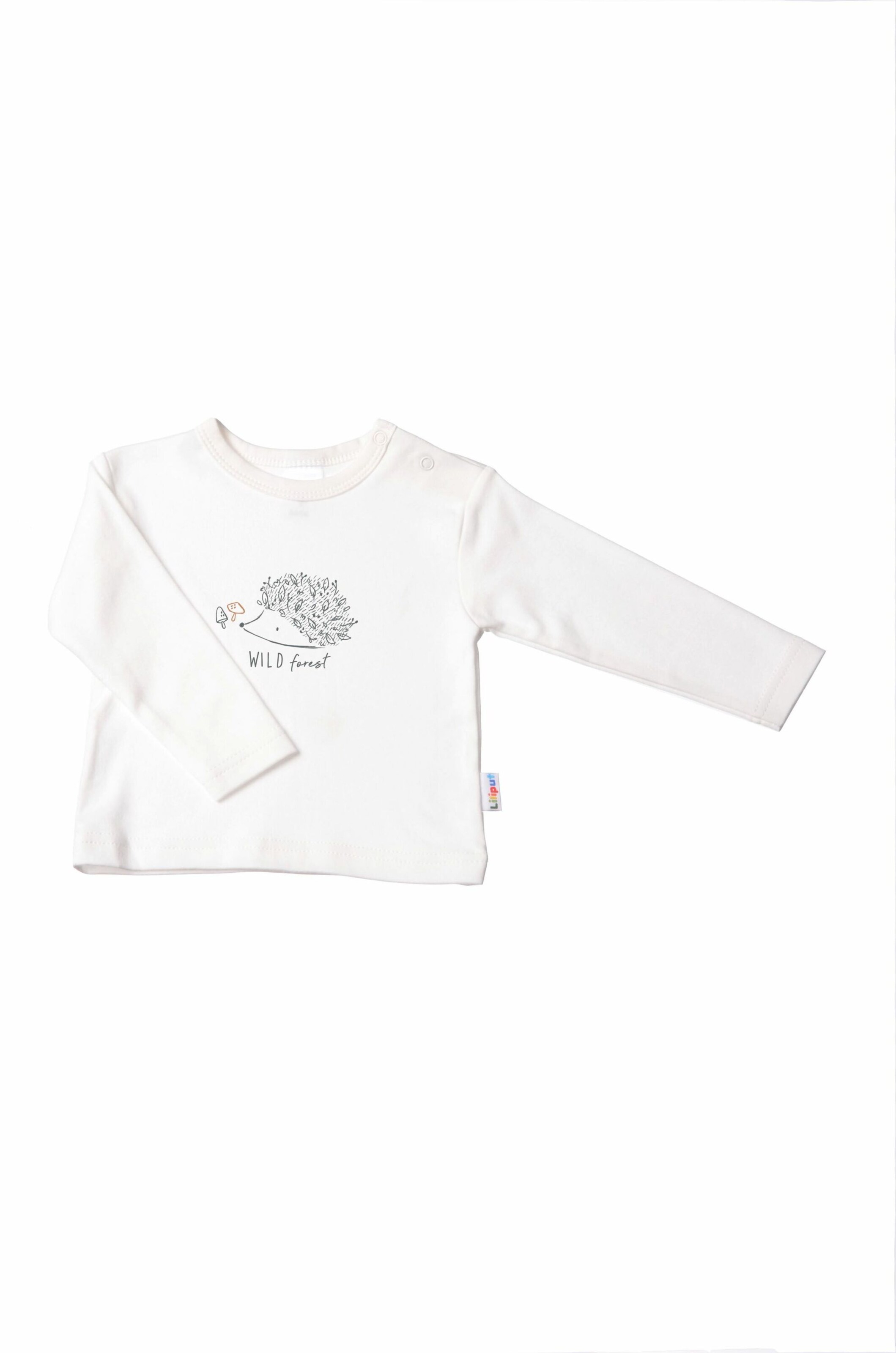 LILIPUT Shirt 'Igel - Wild forest' in White: front