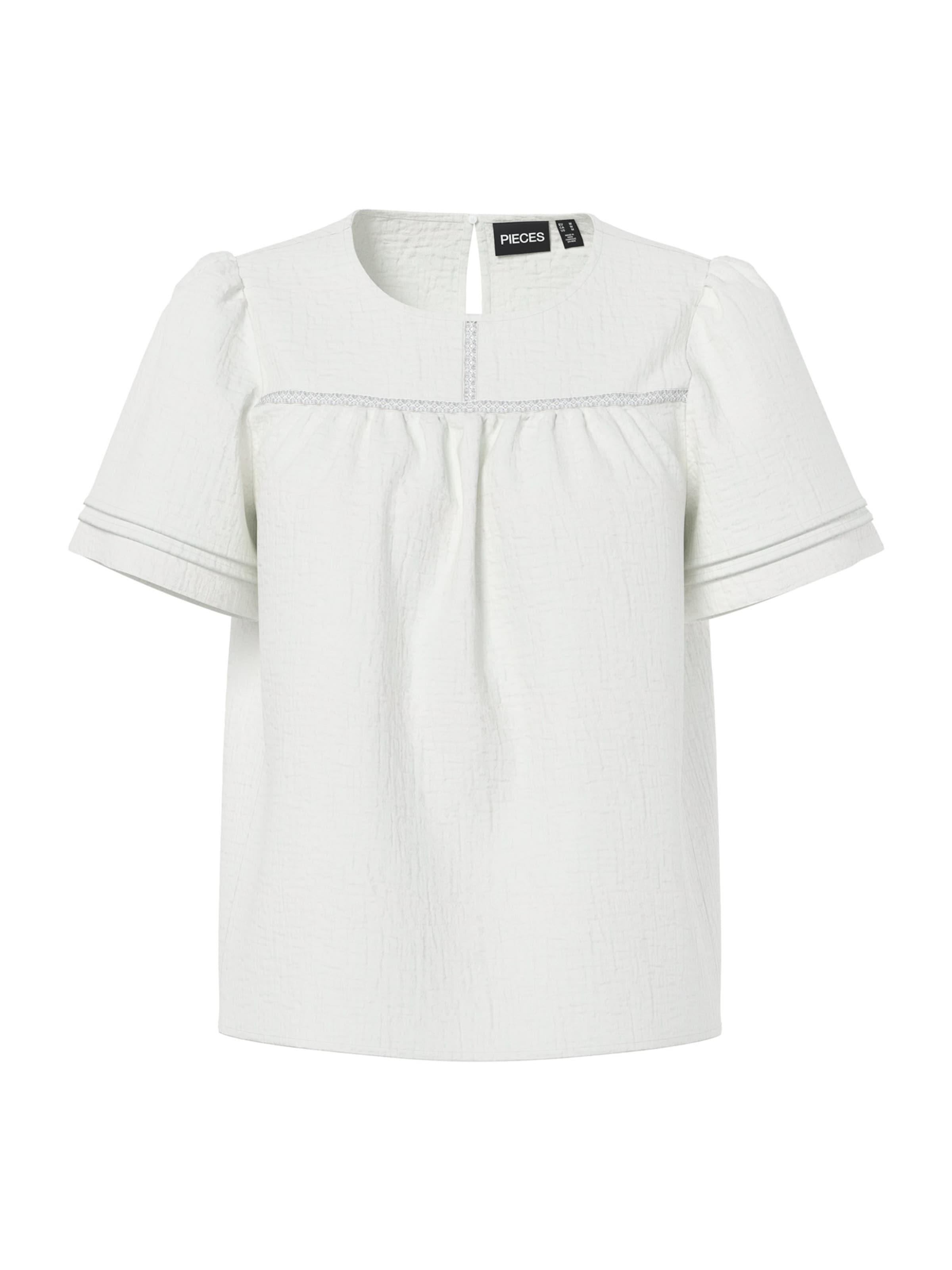 PIECES Blouse 'PCSIKKA' in White, Item view