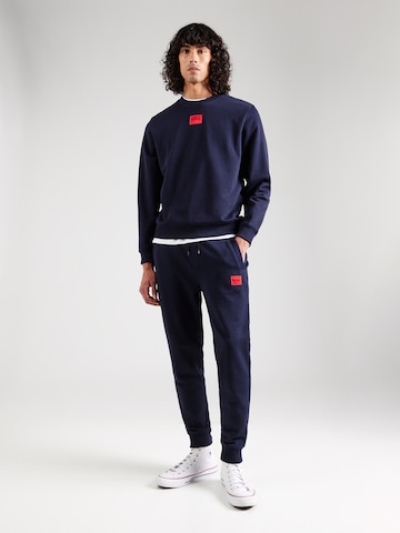 Tapered Pantaloni 'Doak' di HUGO in blu