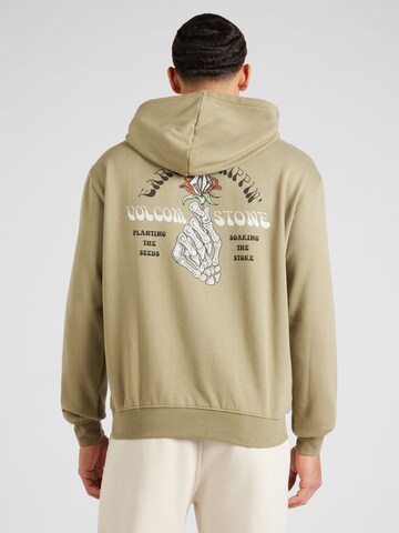 Volcom Sweatshirt 'EARTH TRIPPER' i grønn: forside