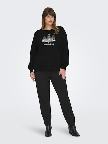 ONLY Carmakoma Sweatshirt in Zwart