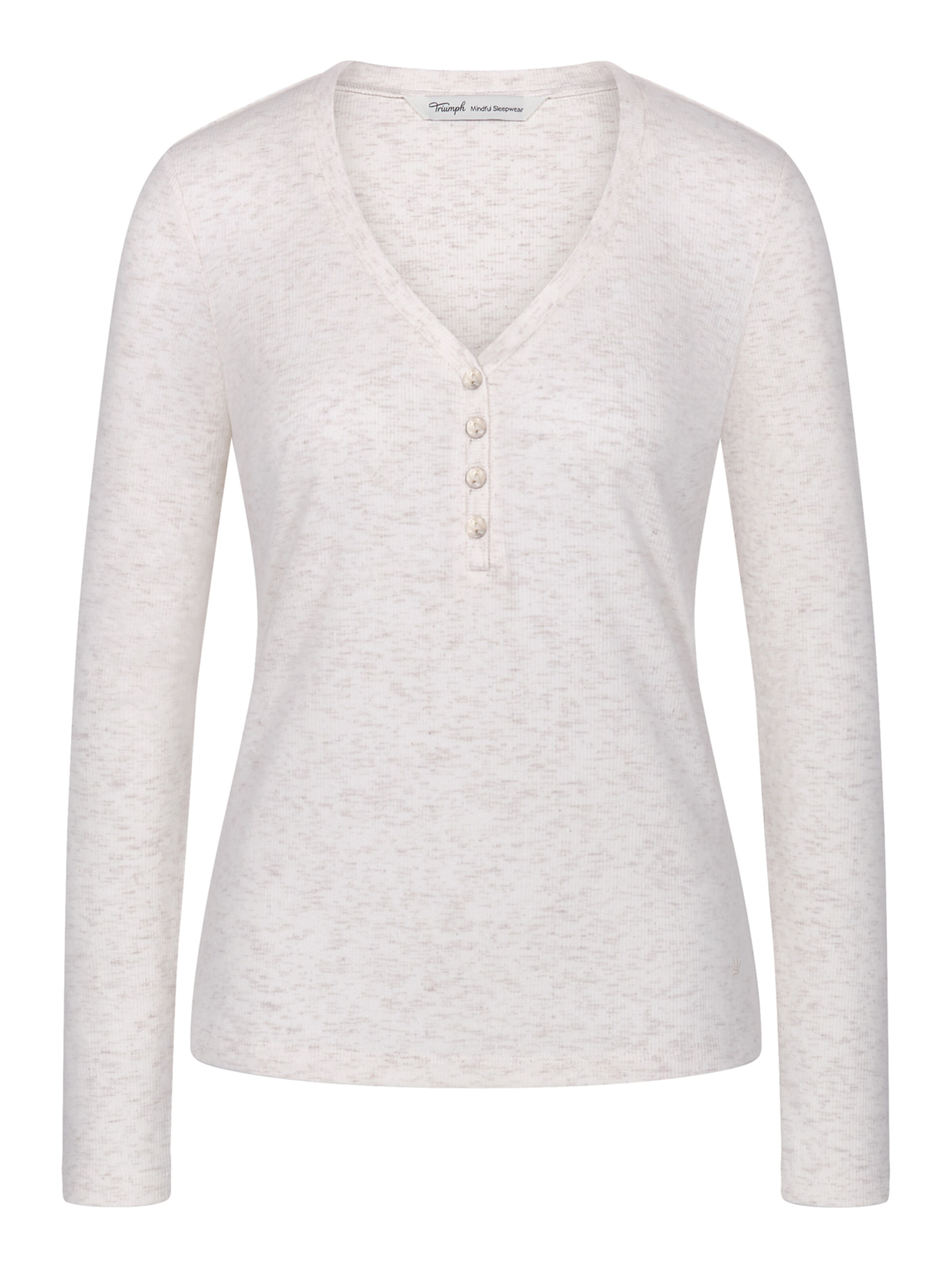 TRIUMPH Shirt in Wit: voorkant