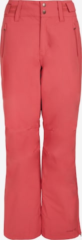 PROTEST Sportbroek 'CINNAMON' in Rood: voorkant