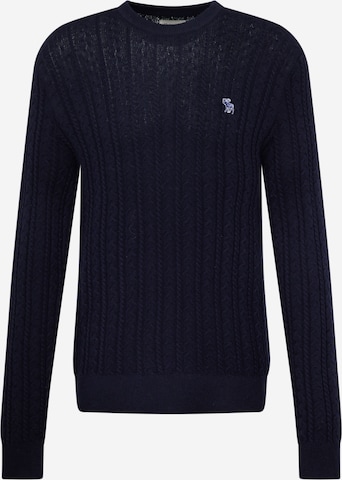 Abercrombie & Fitch Sweater in Blue: front