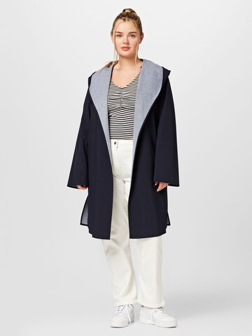 Persona by Marina Rinaldi Between-seasons coat 'TASTIERA' in Blue