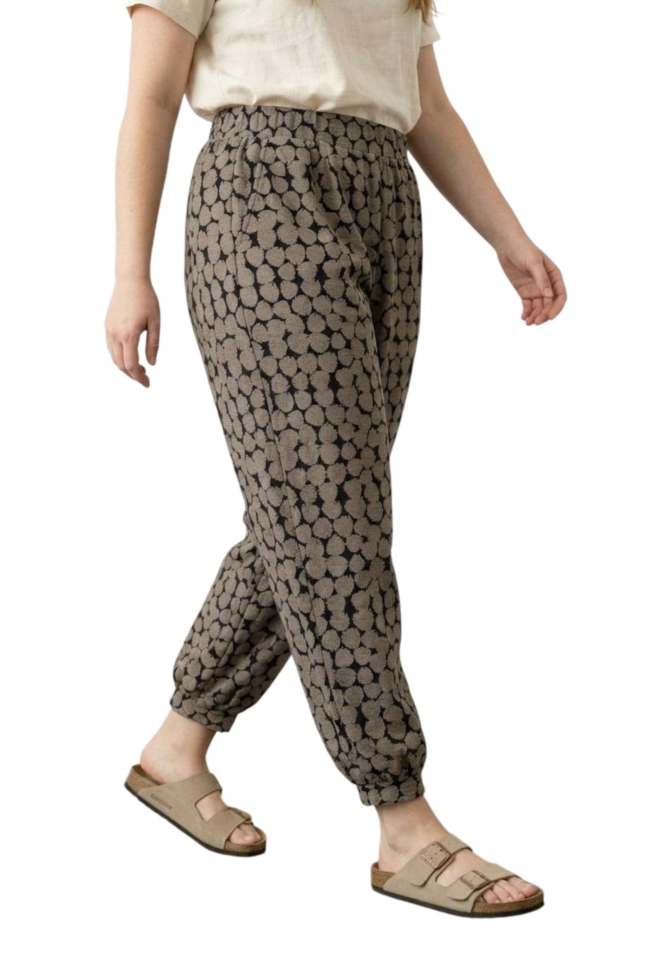 Stil Diva Tapered Hose in Braun