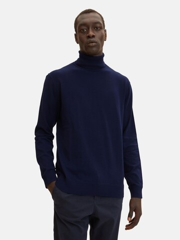 TOM TAILOR Sweater in Blue: front