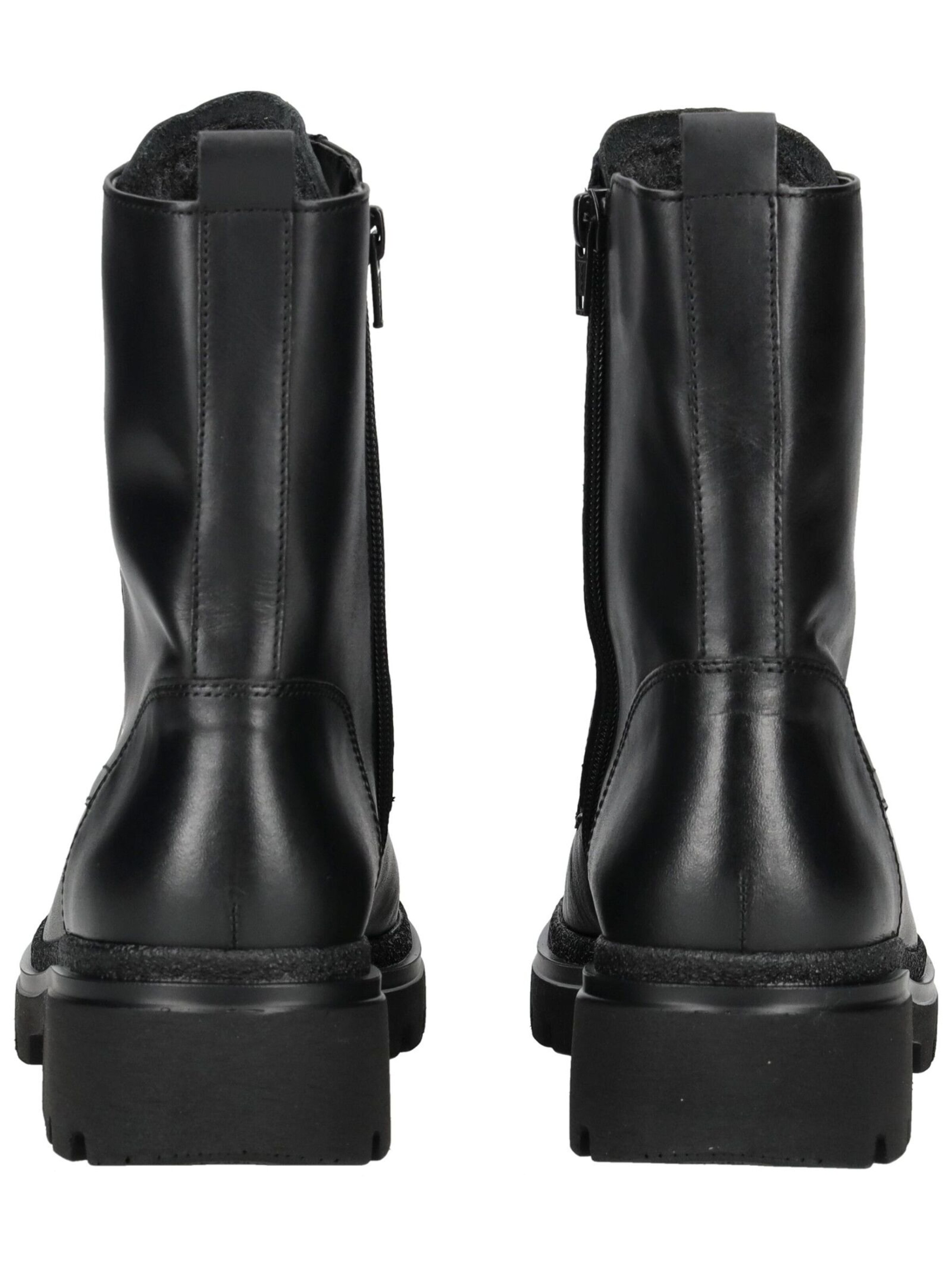 GABOR Schnürstiefelette in Schwarz