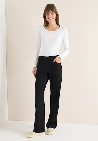 CECIL Loosefit Jeans in Schwarz