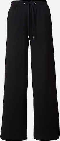 Wide leg Pantaloni 'BYRIZETTA' de la b.young pe negru: față