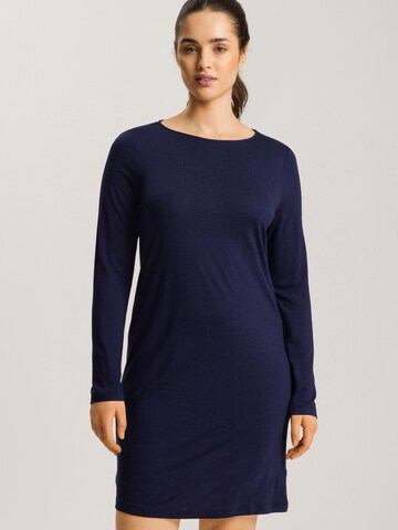 Chemise de nuit ' Natural Wear ' Hanro en bleu : devant