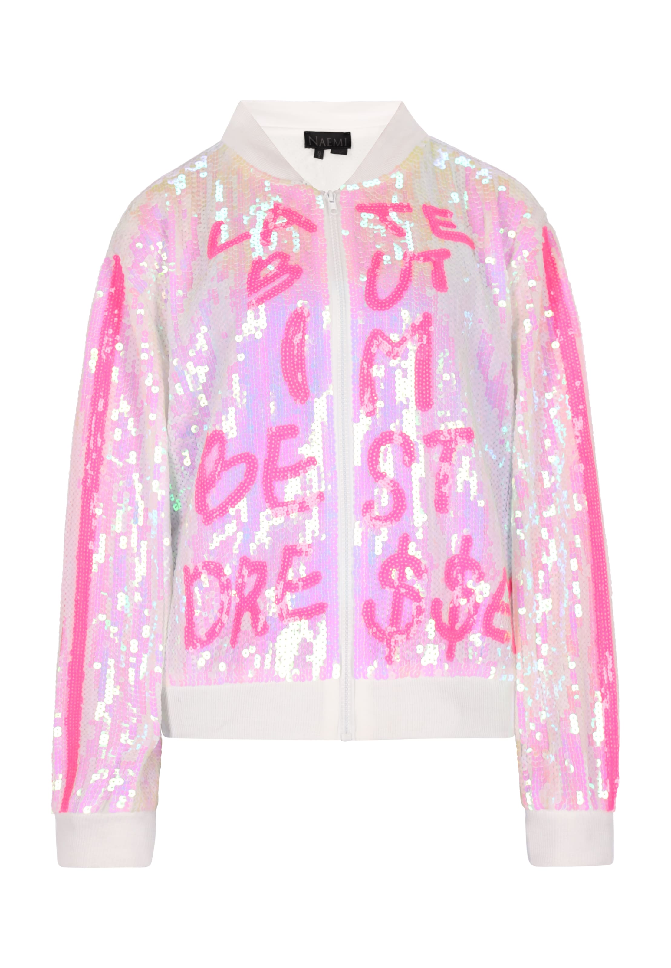 NAEMI Átmeneti dzseki - rózsaszín: elől