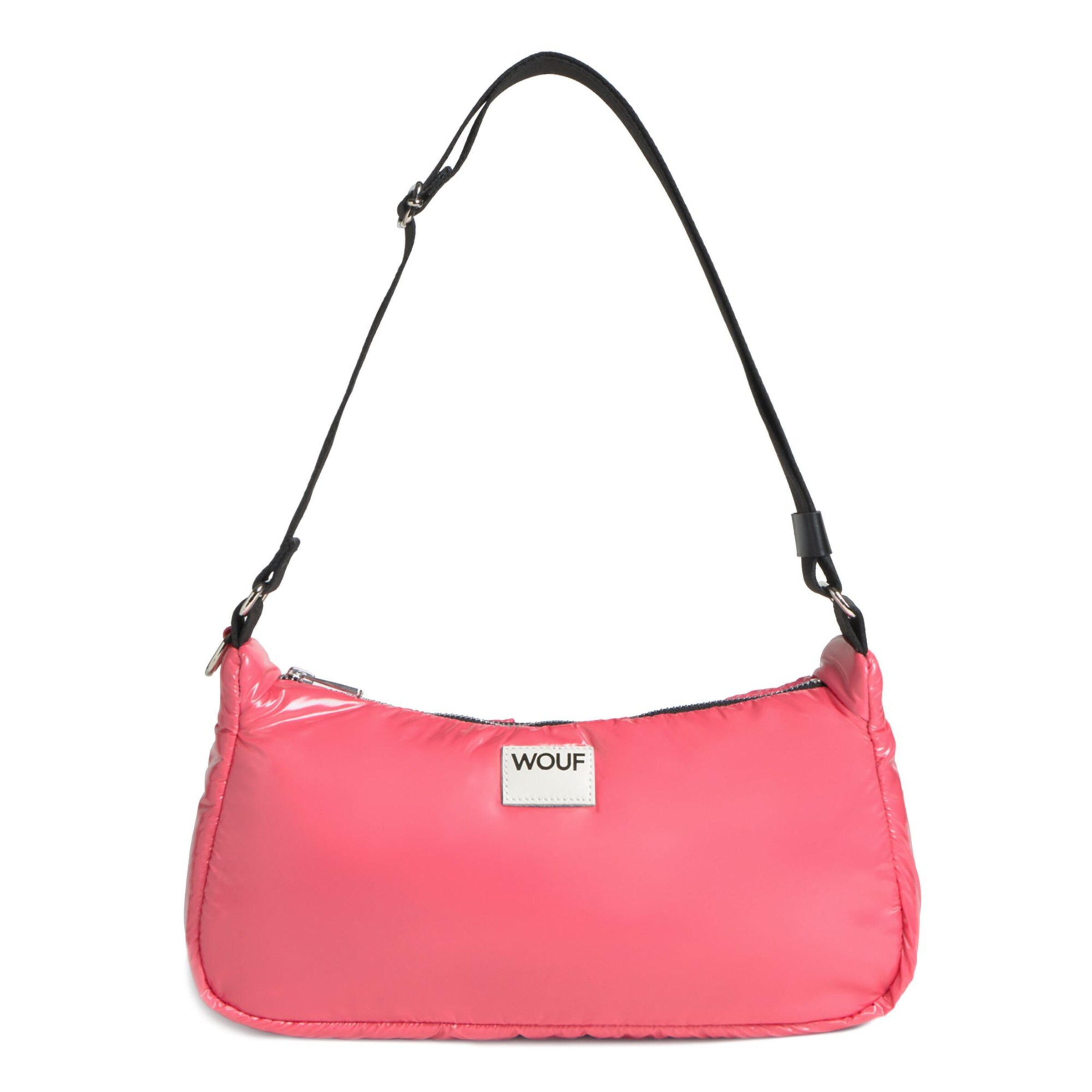 Sac bandoulière 'Glossy' Wouf en rose : devant